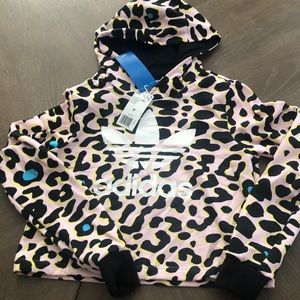 Adidas cropped hoodie